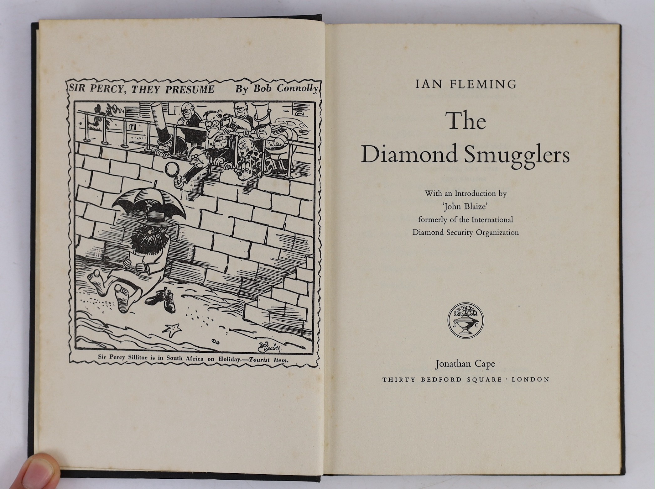 Fleming, Ian - From Russia, With Love. 1st Edition. half title and blurb leaf, pictorial cloth & (facsimile) d/wrapper. 1957; Fleming, Ian - You Only Live Twice. 1st Edition. half title & blurb leaf